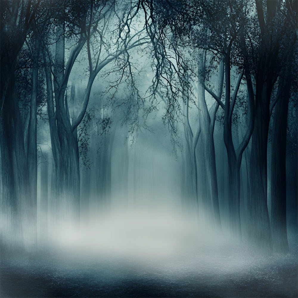 Dark Forest Backdrop Eerie Silence Woods Backdrop UK GQ57-84