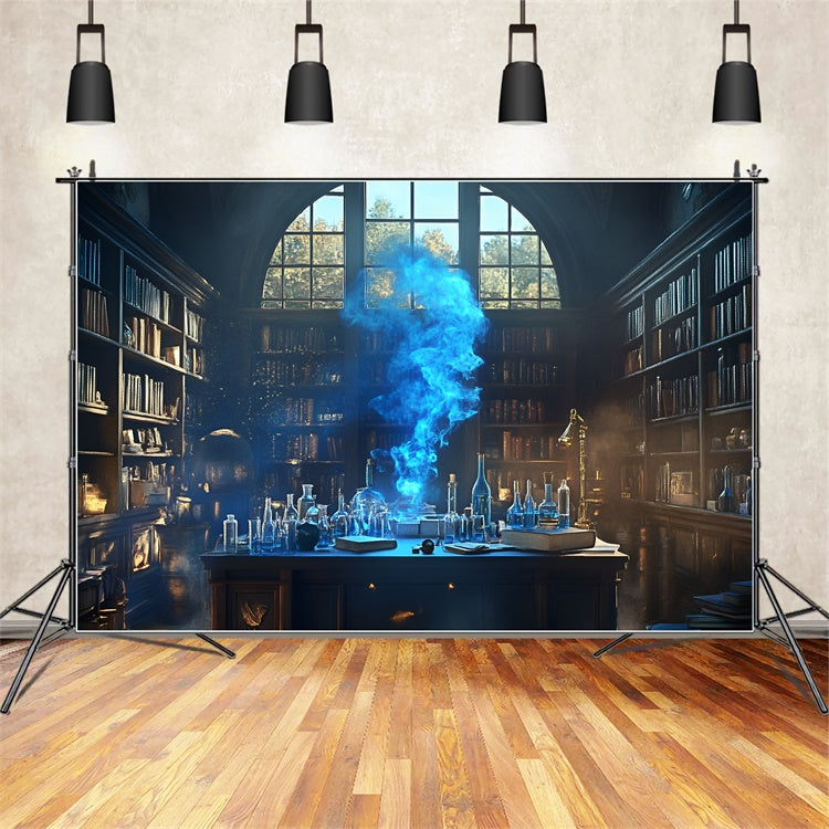 Chemistry Backdrop Enchanted Science Lab Backdrop UK GQ6-125