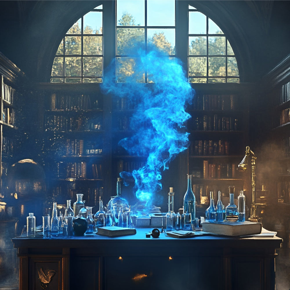 Chemistry Backdrop Enchanted Science Lab Backdrop UK GQ6-125