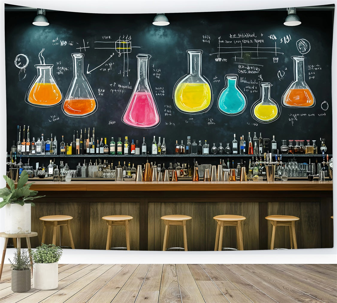 Chemistry Backdrop Creative Classroom Science Backdrop UK GQ6-134
