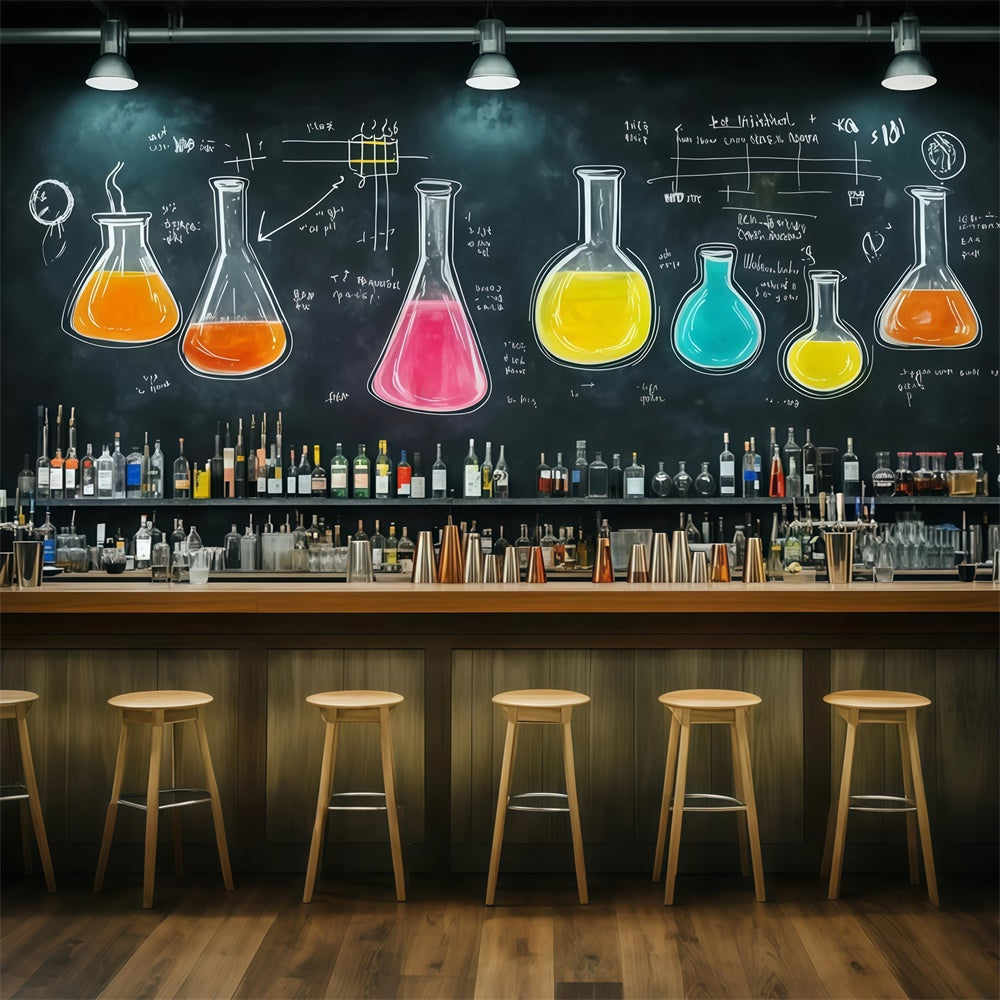 Chemistry Backdrop Creative Classroom Science Backdrop UK GQ6-134