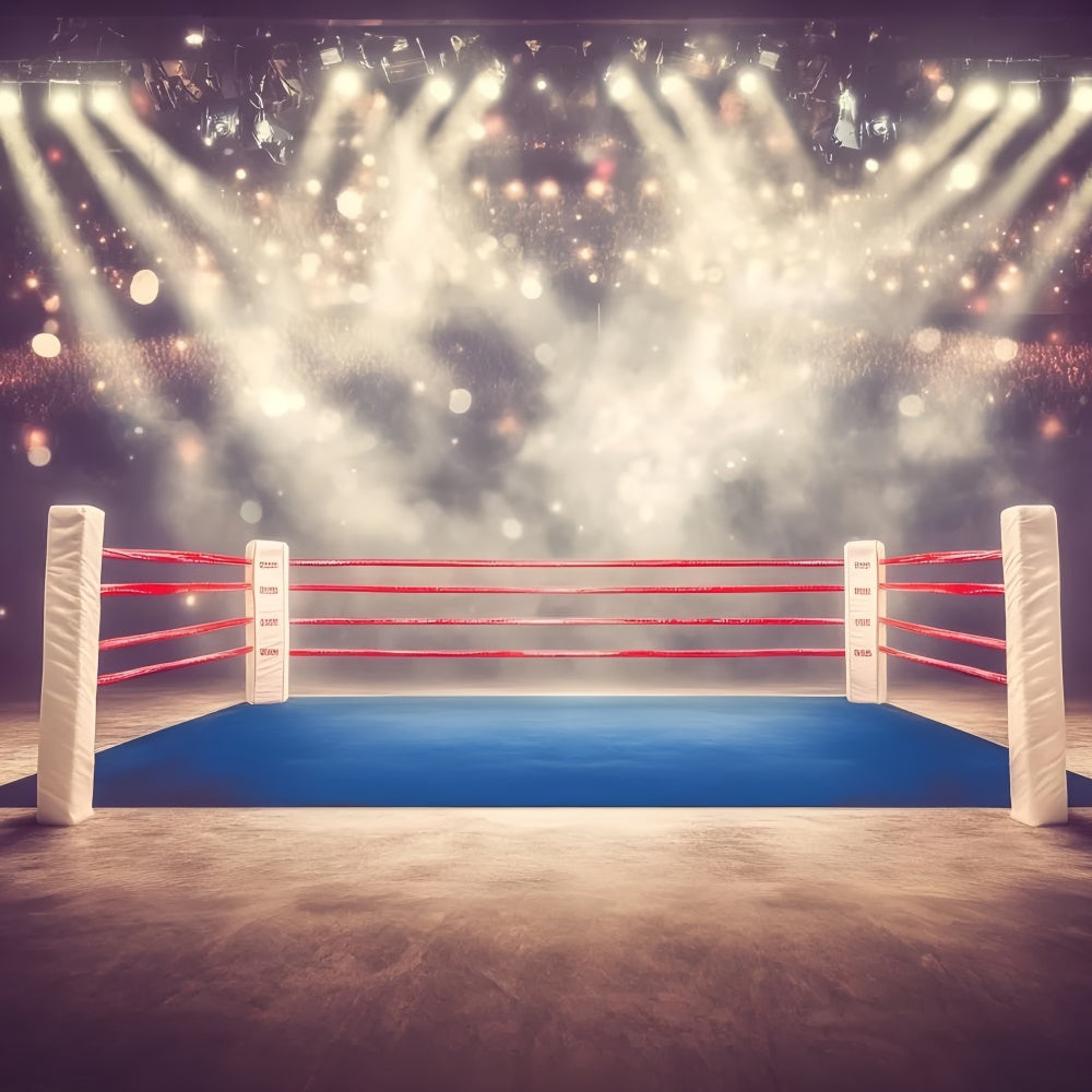 Boxing Backdrop Spotlight Boxing Arena Backdrop UK GQ6-259
