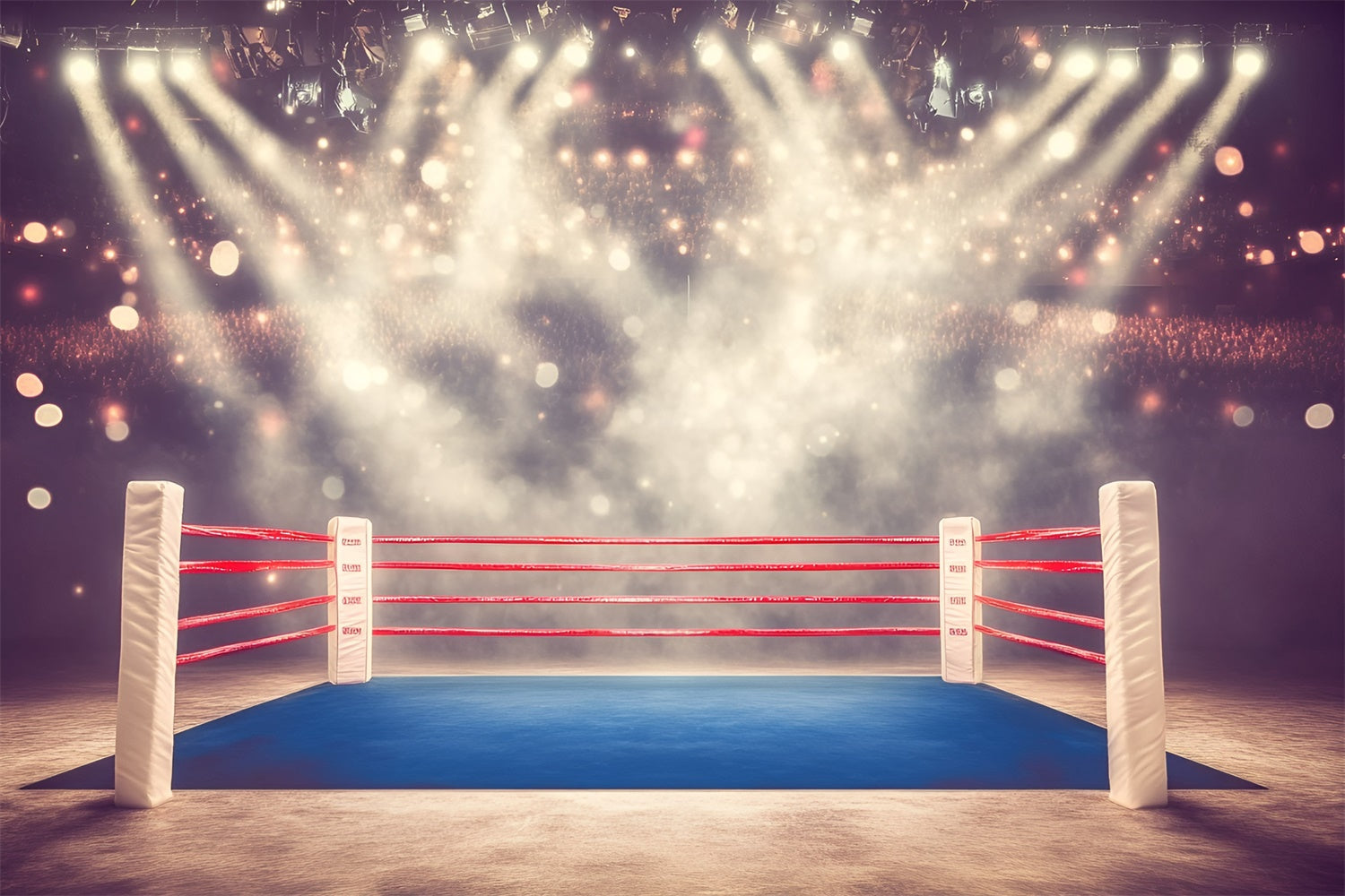 Boxing Backdrop Spotlight Boxing Arena Backdrop UK GQ6-259