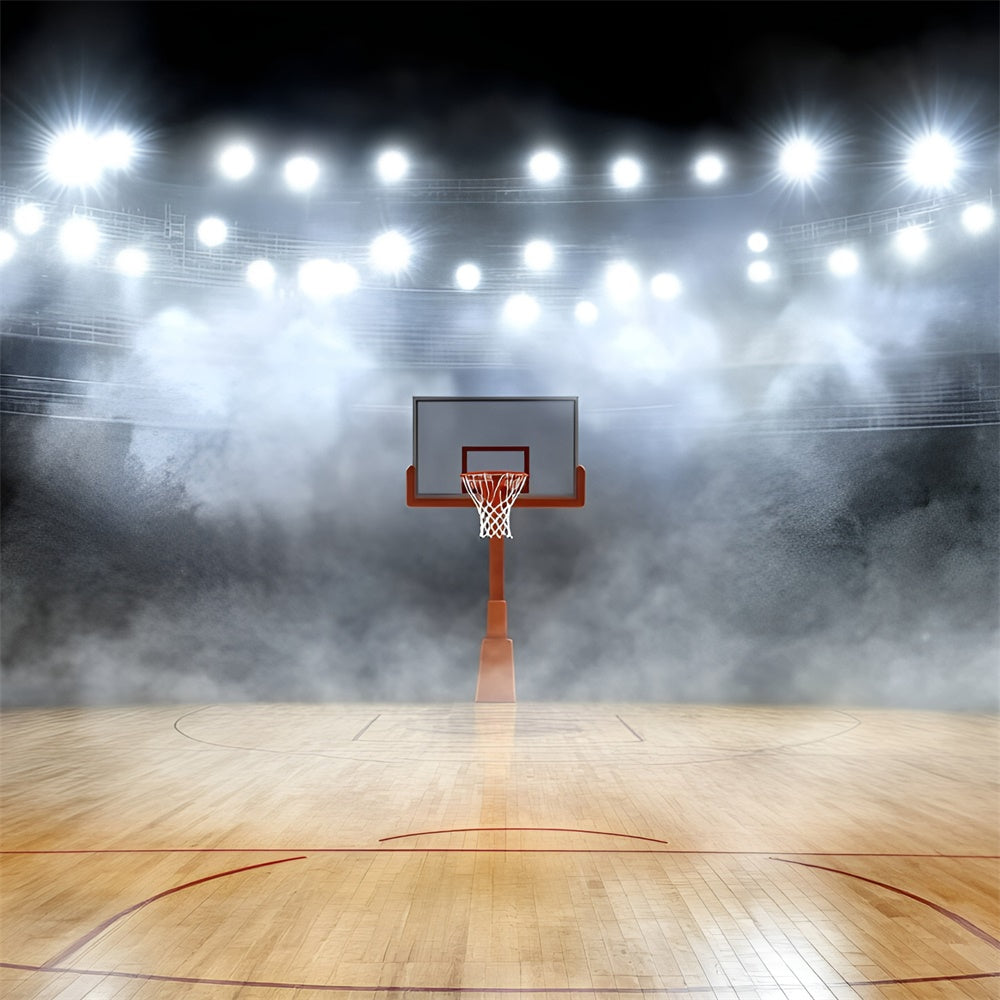 Basketball Backdrop Silent Arena Hoops Haze Backdrop UK GQ6-269