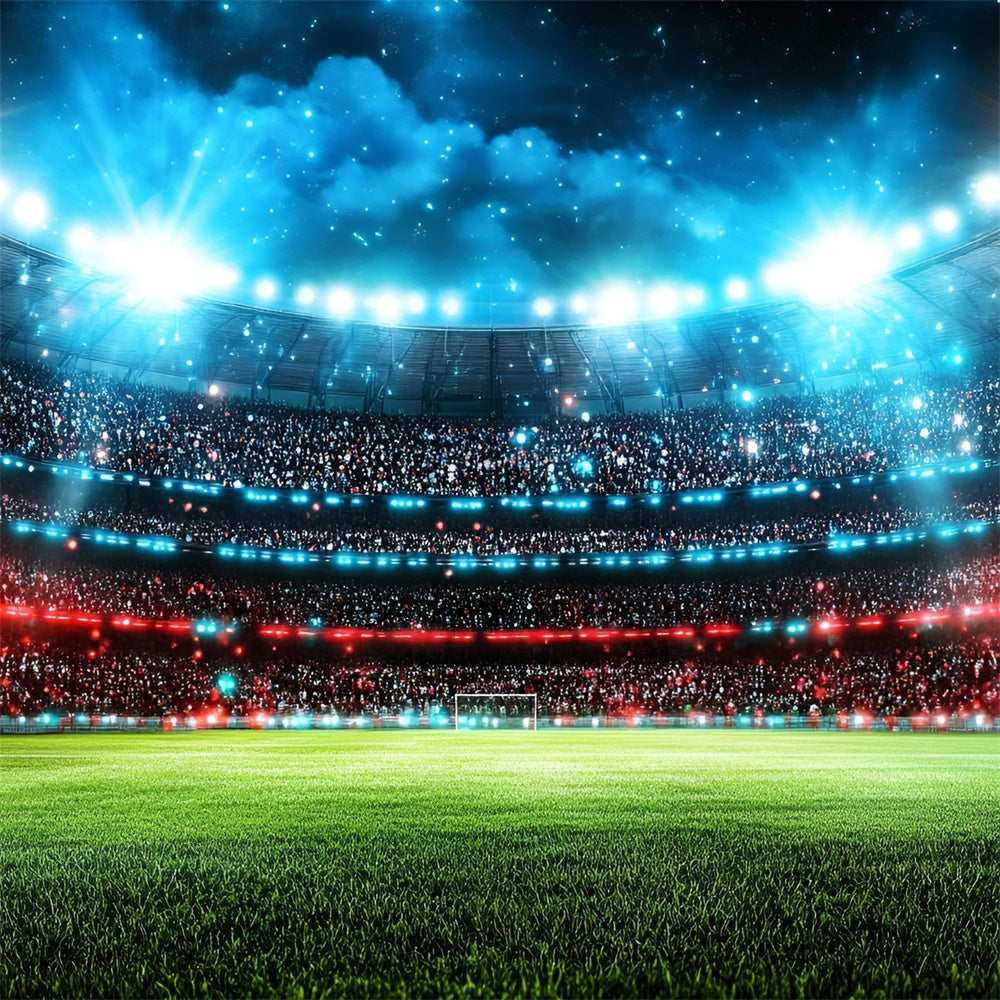 Soccer Field Backdrop Champions Glory Field Backdrop UK GQ6-281