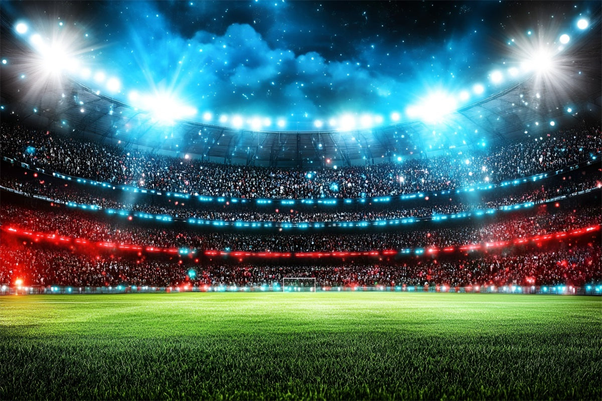 Soccer Field Backdrop Champions Glory Field Backdrop UK GQ6-281
