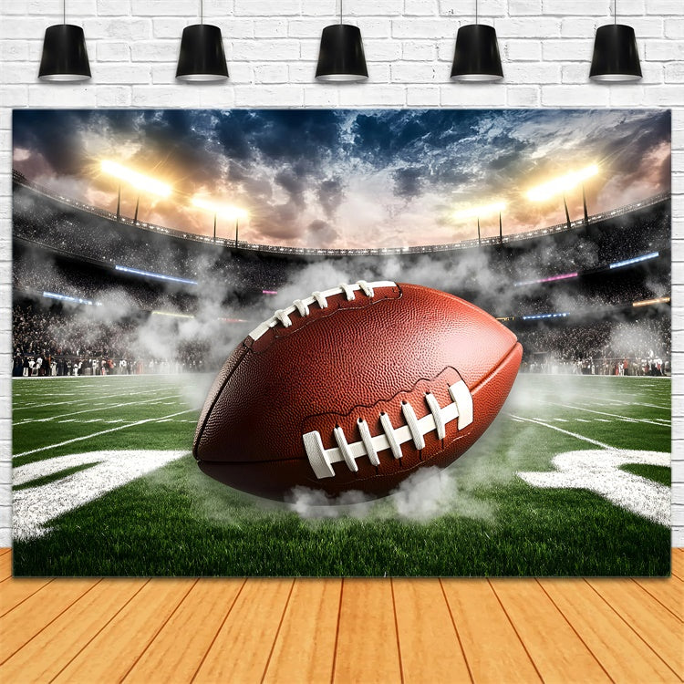 Football Photo Backdrop Stadium Football Focus Backdrop UK GQ6-285