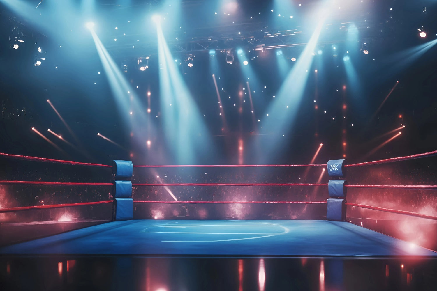 Boxing Backdrop Game Night Boxing Match Backdrop UK GQ6-289