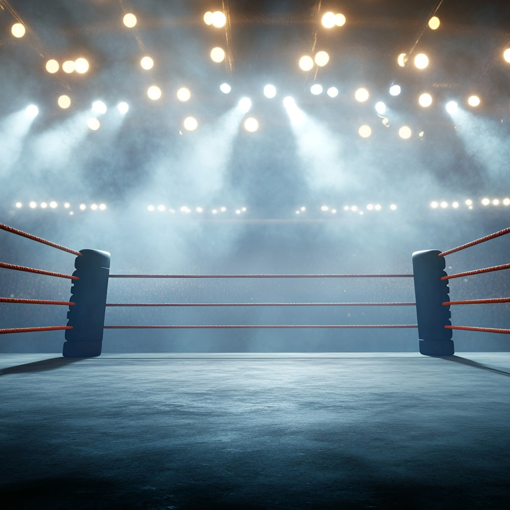 Boxing Ring Backdrop Fight Night Arena Backdrop UK GQ6-291