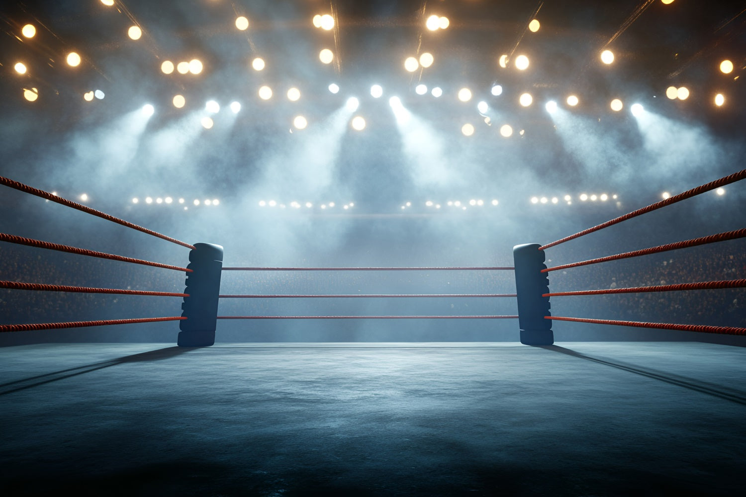 Boxing Ring Backdrop Fight Night Arena Backdrop UK GQ6-291