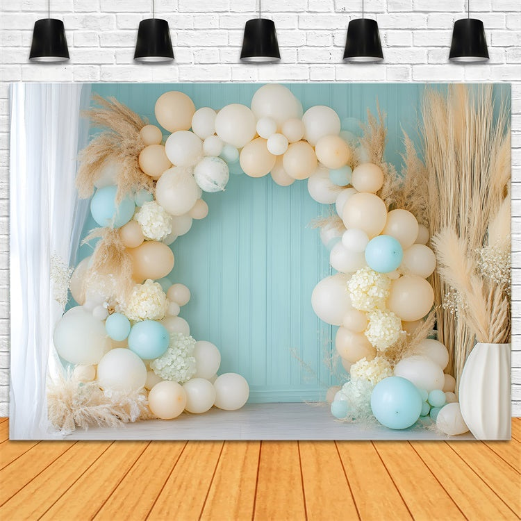 Cake Smash Photography Backdrop Creamy Dream Arch Backdrop UK GQ6-293