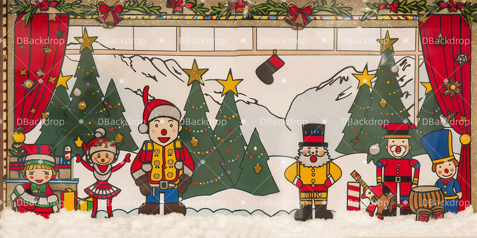 Performance Backdrops Toy Parade Professional Stage Backdrops UK GQ62-T28