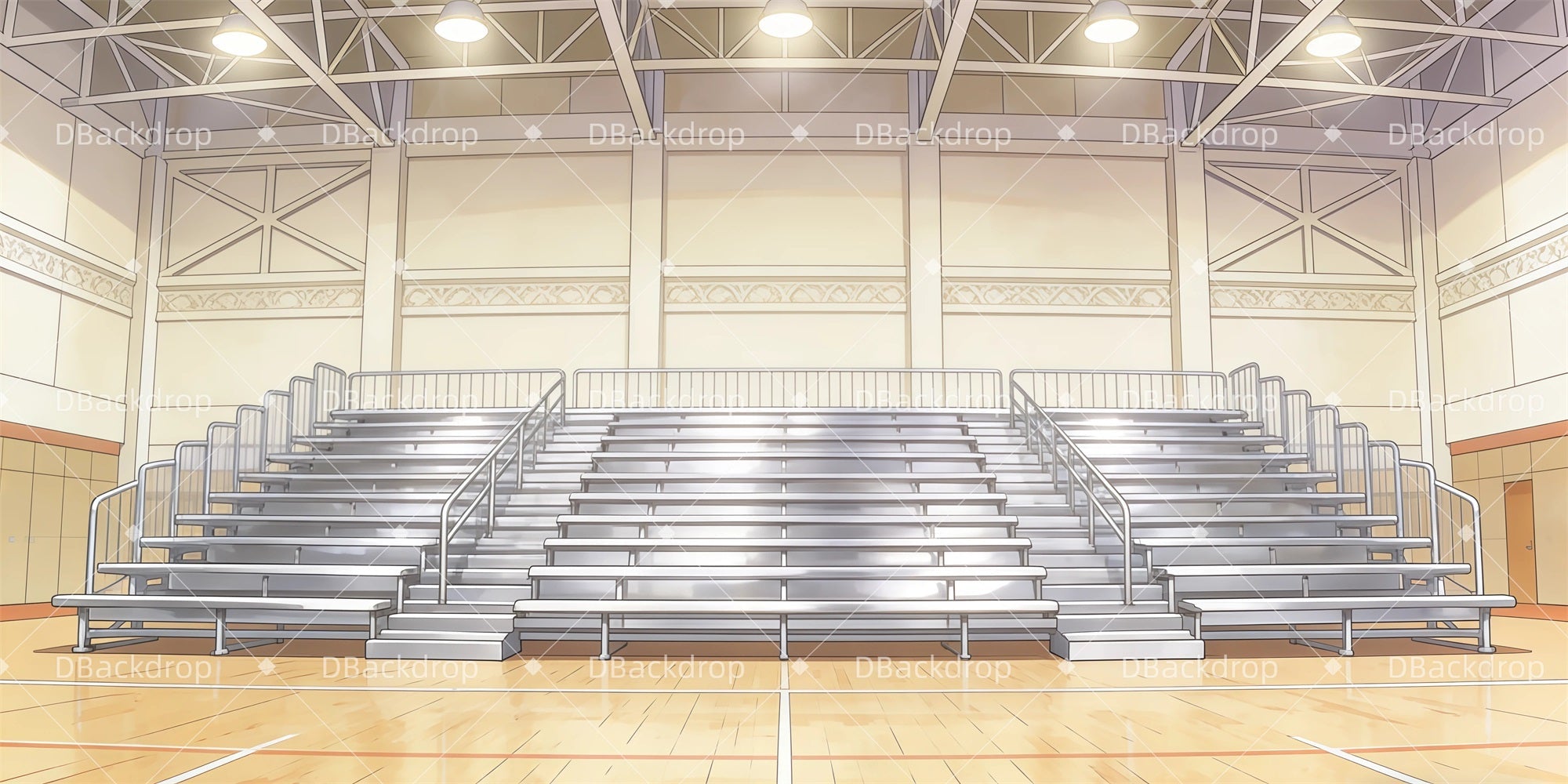 Performance Backdrops Audience Seating Theater Stage Backdrop UK GQ62-T3