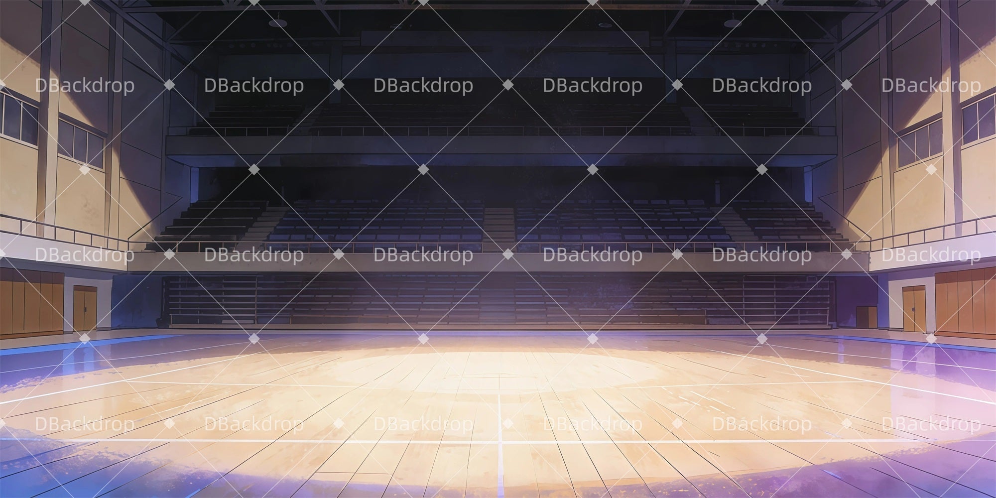 Stage Backdrops Comforting Space Backdrop For Theater Play UK GQ62-T7