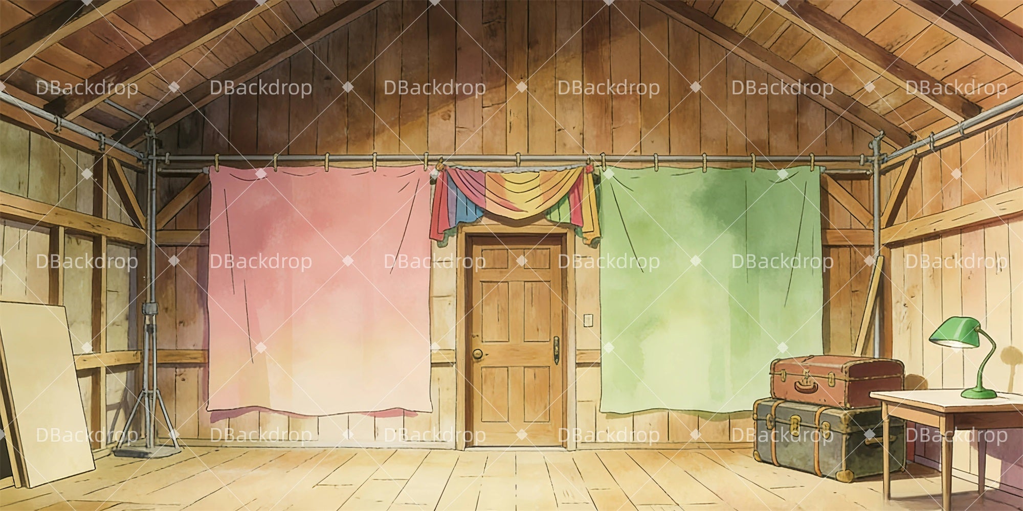 Theater Stage Backdrop Storage Room Large Stage Backdrops UK GQ63-T85
