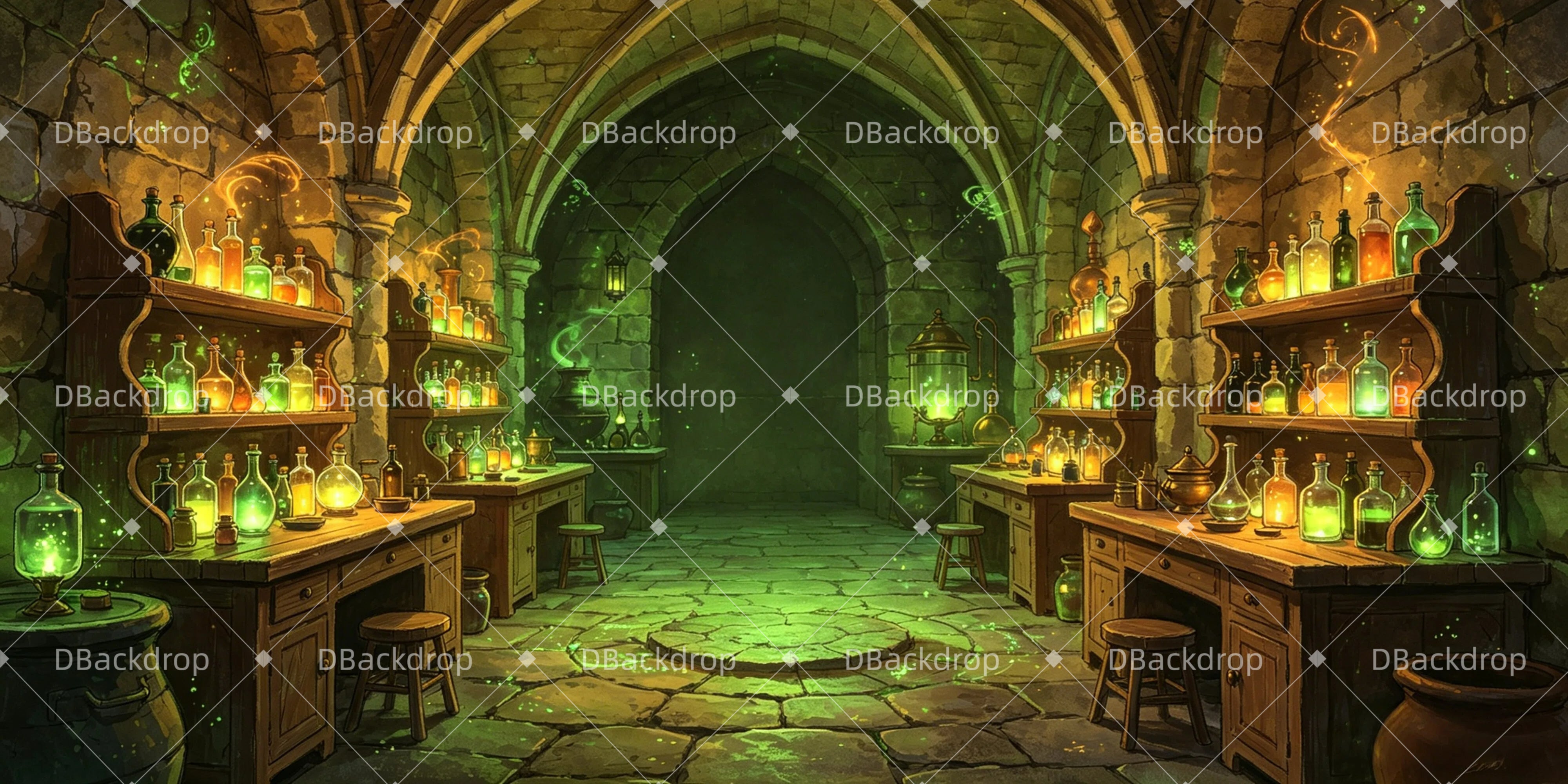Stage Backdrop Ideas Potion Classroom Cheap Theater Backdrops UK GQ65-T14