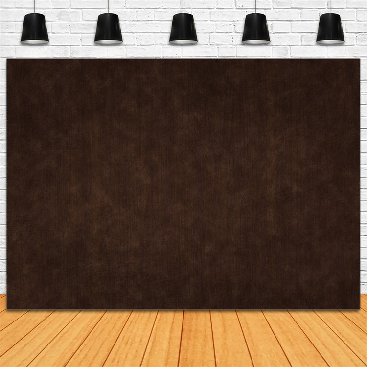 Maternity Photo Backdrops Dark Brown Rustic Texture Backdrop UK GTY2-4