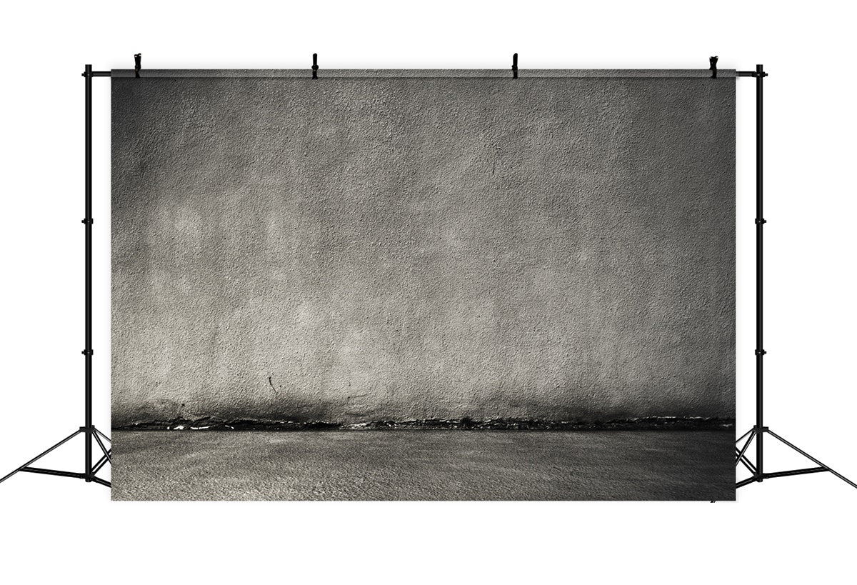 Gray Backdrop Photography Rustic Faded Gray Stucco Backdrop UK GTY3-88