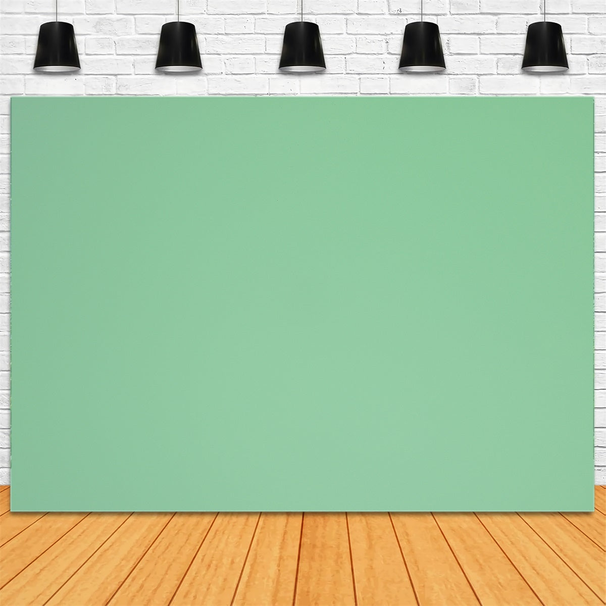 Green Photo Backdrop Refreshing Meadow Green Backdrop UK GTY3-99