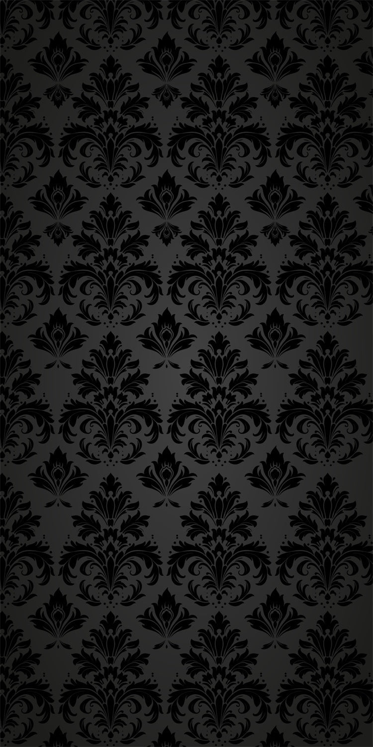 Damask Photo Backdrops Elegant Damask Deep Noir Sweep Backdrop UK LXX2-284
