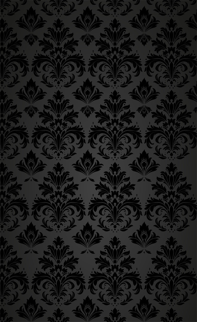 Damask Photo Backdrops Elegant Damask Deep Noir Sweep Backdrop UK LXX2-284