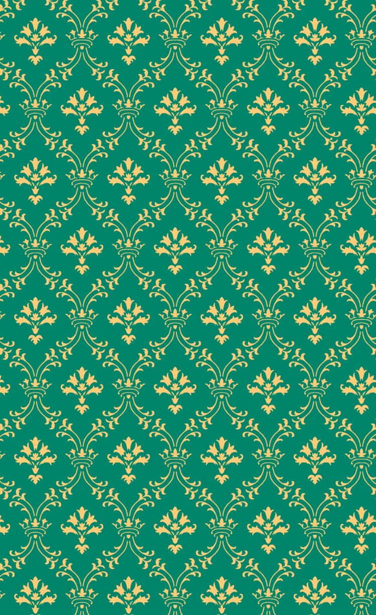 Damask Backdrop Emerald Damask Vintage Floral Sweep Backdrop UK LXX2-287