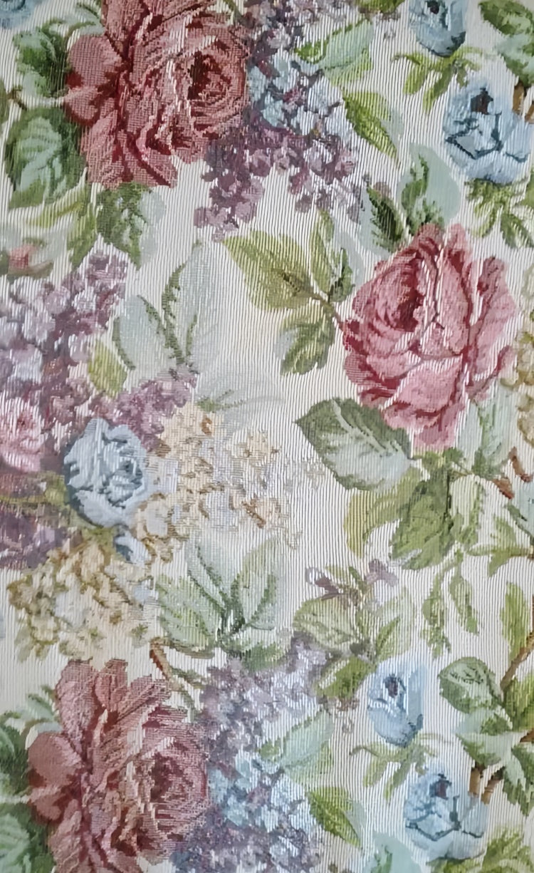 Floral Photo Backdrops Chic Embroidered Rose Sweep Backdrop UK LXX2-292