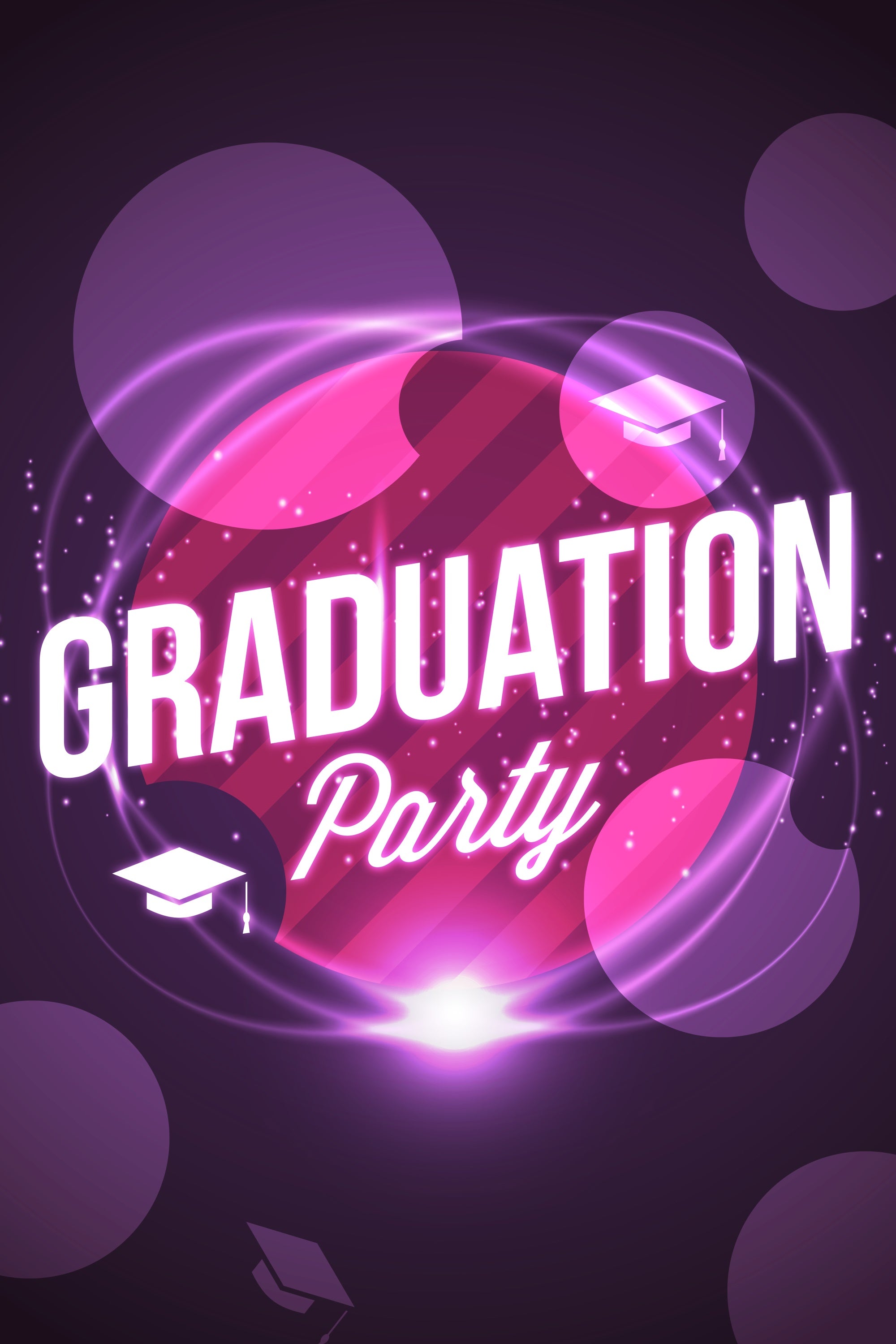 Graduation Photo Backdrop Ideas Neon Glow Graduation Party Backdrop UK LXX3-167