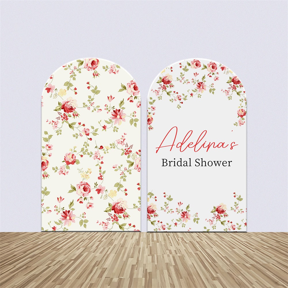 Wedding Shower Backdrops Blushing Rose Blossom Arch Backdrop Kit UK LXX4-122