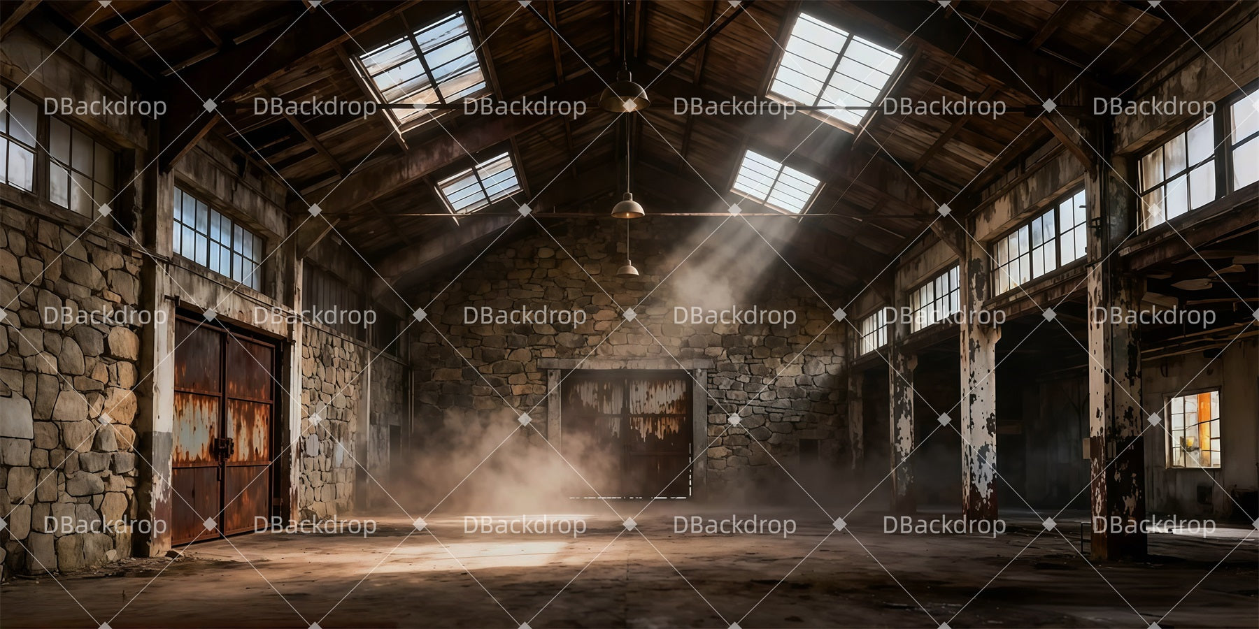 Large Stage Backdrops Industrial Silent Space Theater Backdrop UK LXX511-T47