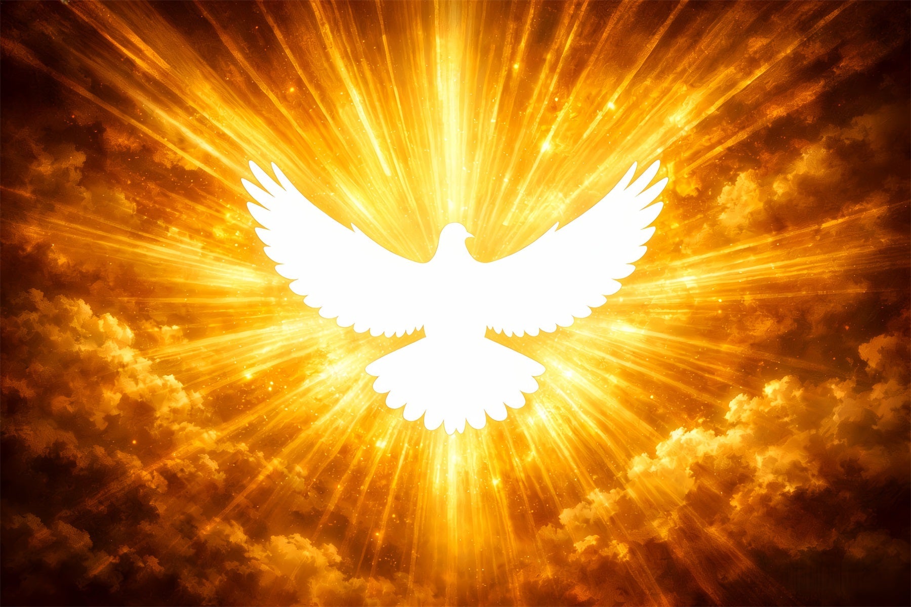 Church Easter Photo Backdrop Radiant Songbirds Resurrection Light Easter Backdrops UK LXX512-105