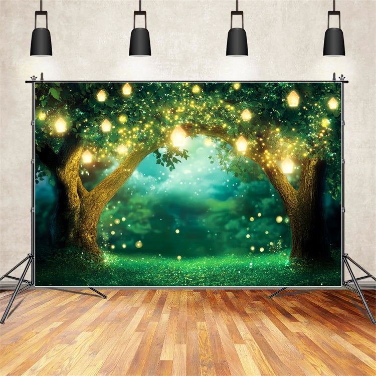 Enchanted Forest Backdrops Twinkle Tree Archway Backdrop UK LXX57-121