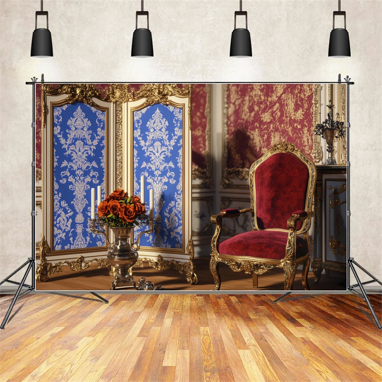 Backdrop Vintage Vintage Aristocrat Parlor Backdrop UK LXX57-216