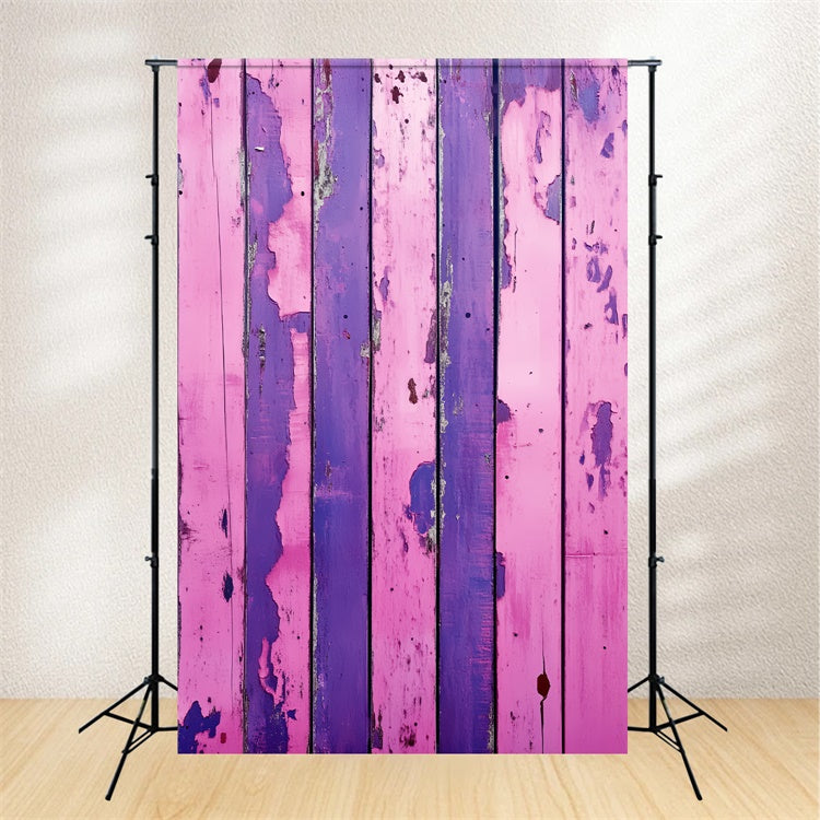 Wood Photography Backdrop Faded Rustic Plank Backdrop UK LXX57-290