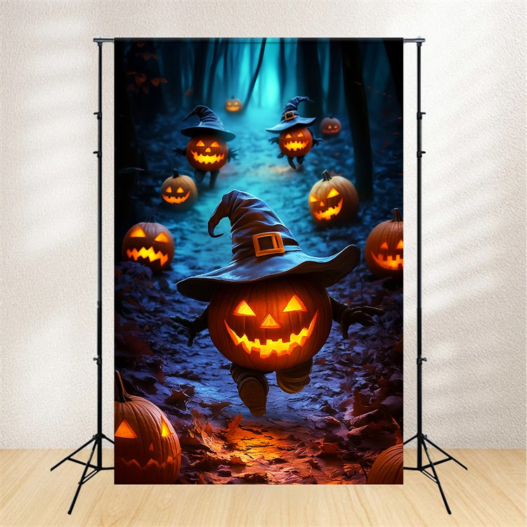 Halloween Picture Backdrop Pumpkin Mischief Parade Backdrop UK LXX57-97