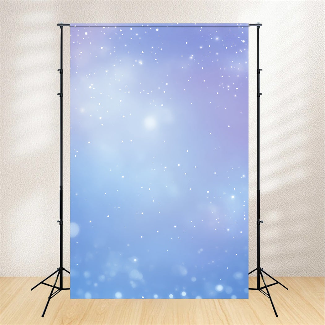 Winter Sky Backdrop Soft Pastel Snow Glow Winter Photo Backdrop UK LXX58-219