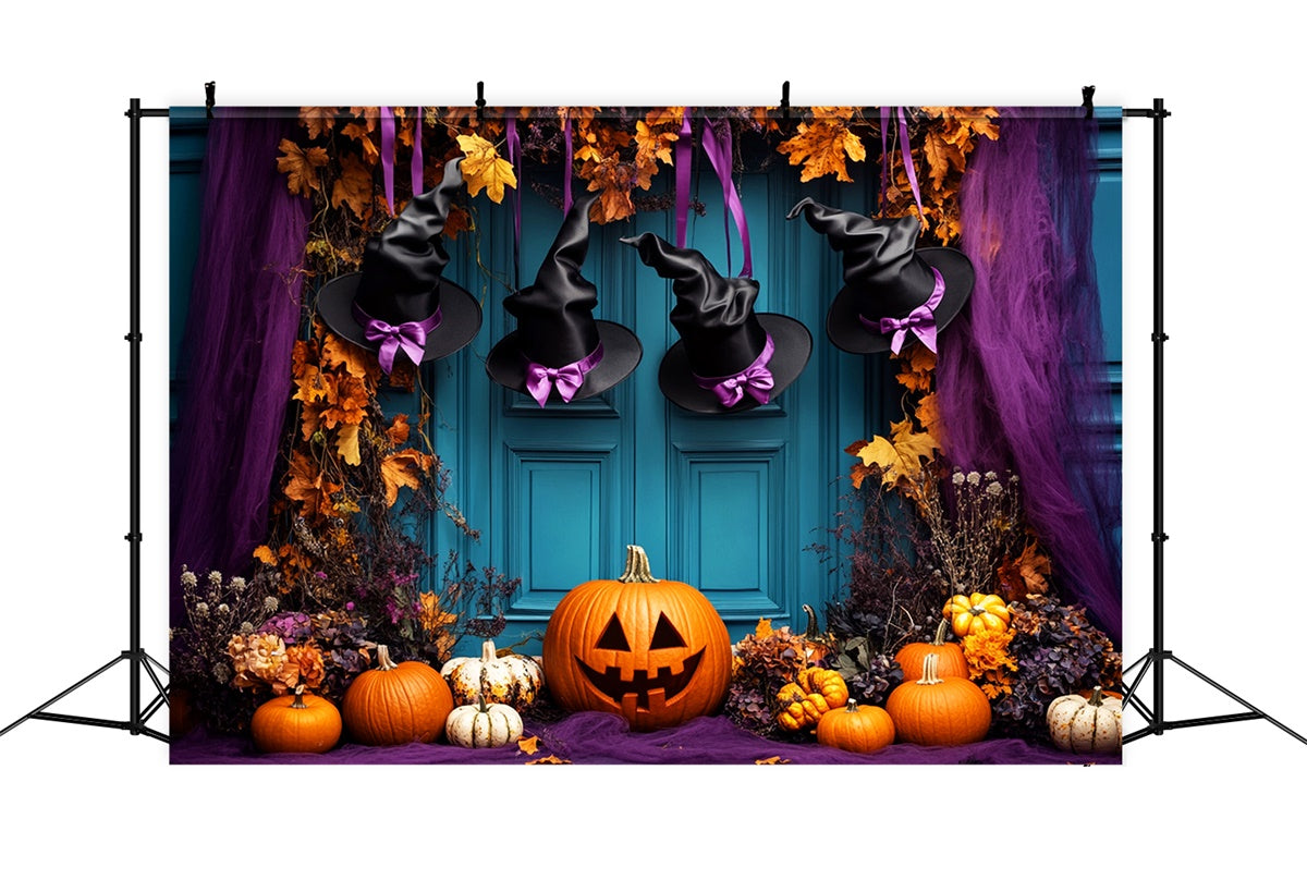 Halloween Backdrops Witch Hat Doorway Magic Backdrop UK LXX58-50