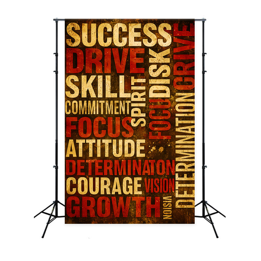Sports Backdrop Motivational Sports Typography Words Sports Backdrops UK LXX59-333
