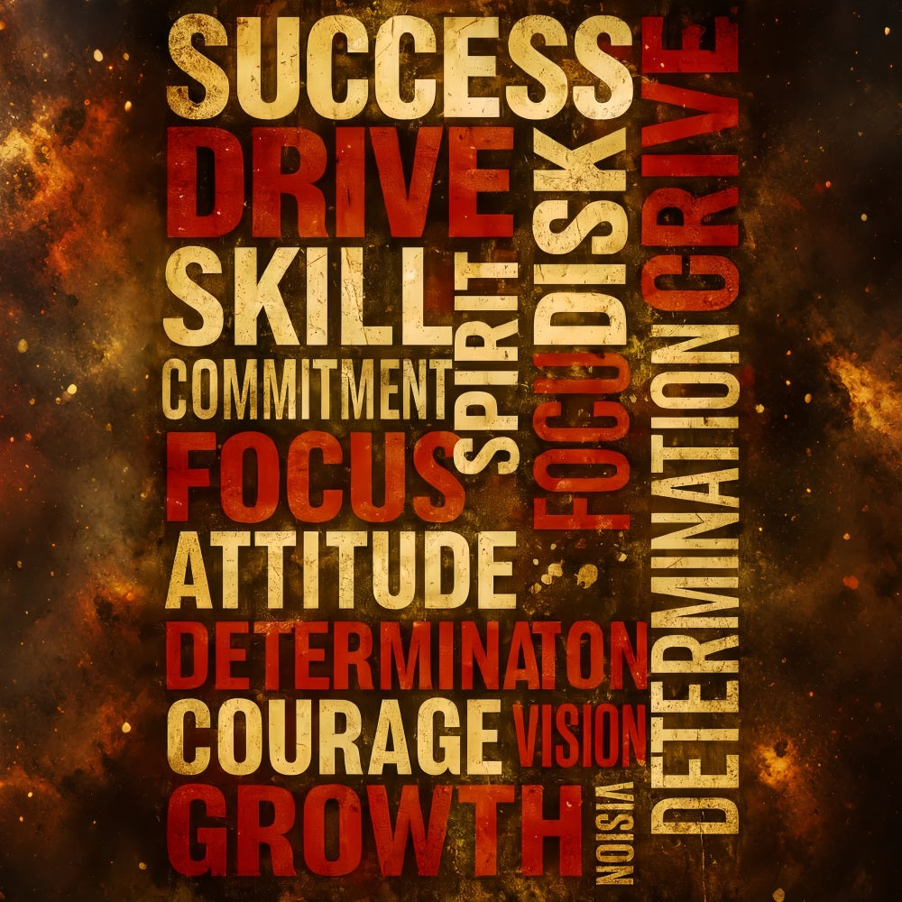 Sports Backdrop Motivational Sports Typography Words Sports Backdrops UK LXX59-333