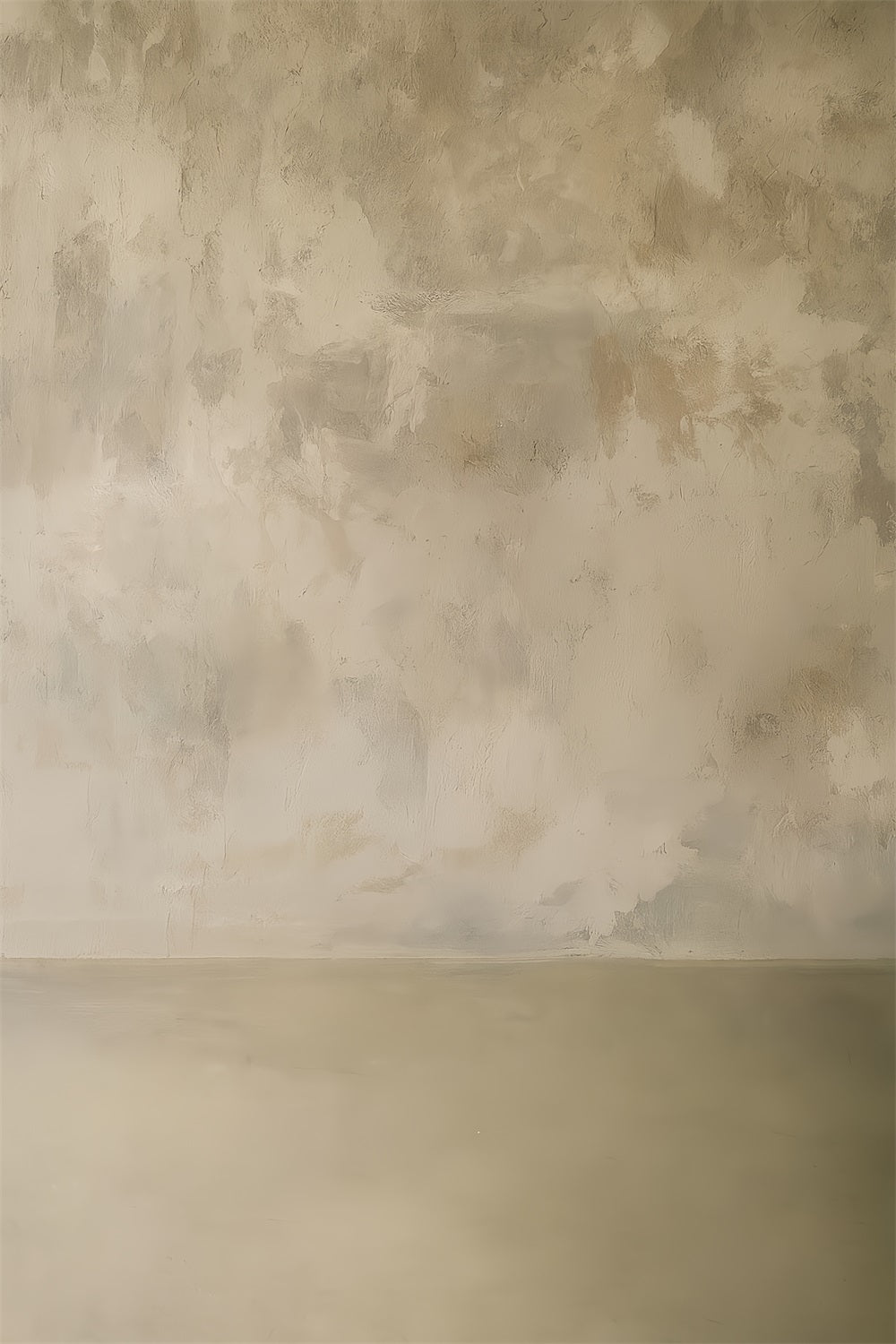 Concrete Photo Backdrop Warm Beige Plaster Texture Portrait Photo Backdrop UK LXX59-421