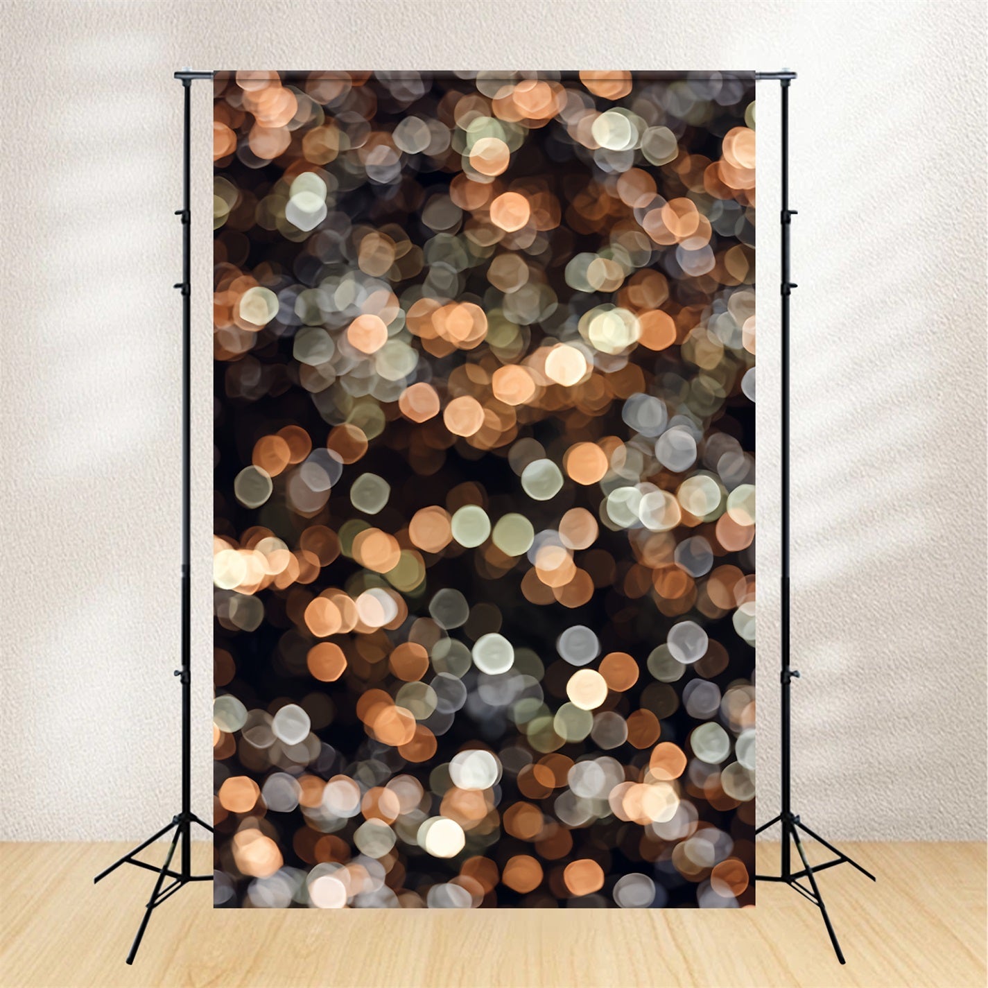 Portrait Photography Backdrop Warm Bokeh Light Texture Portrait Backdrop UK LXX59-437