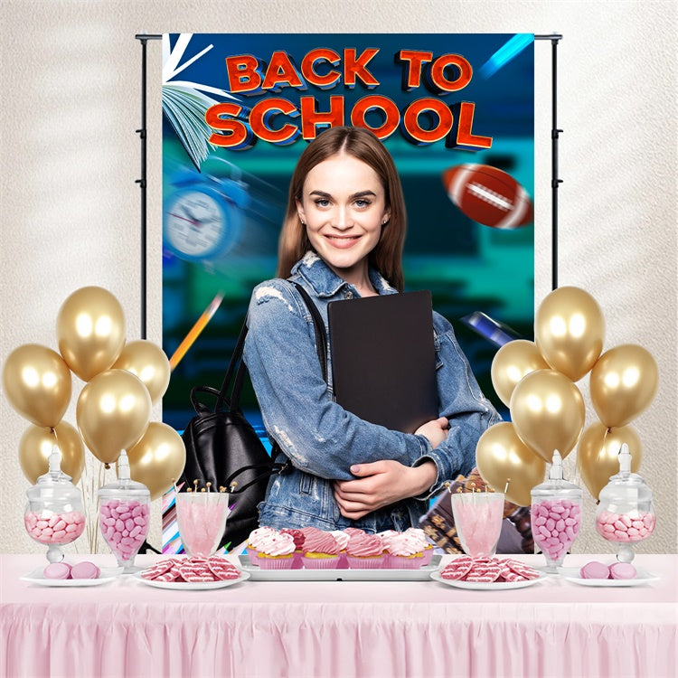School Photo Backdrops Cool Study Tools Personalized Backdrop UK LXX6-28