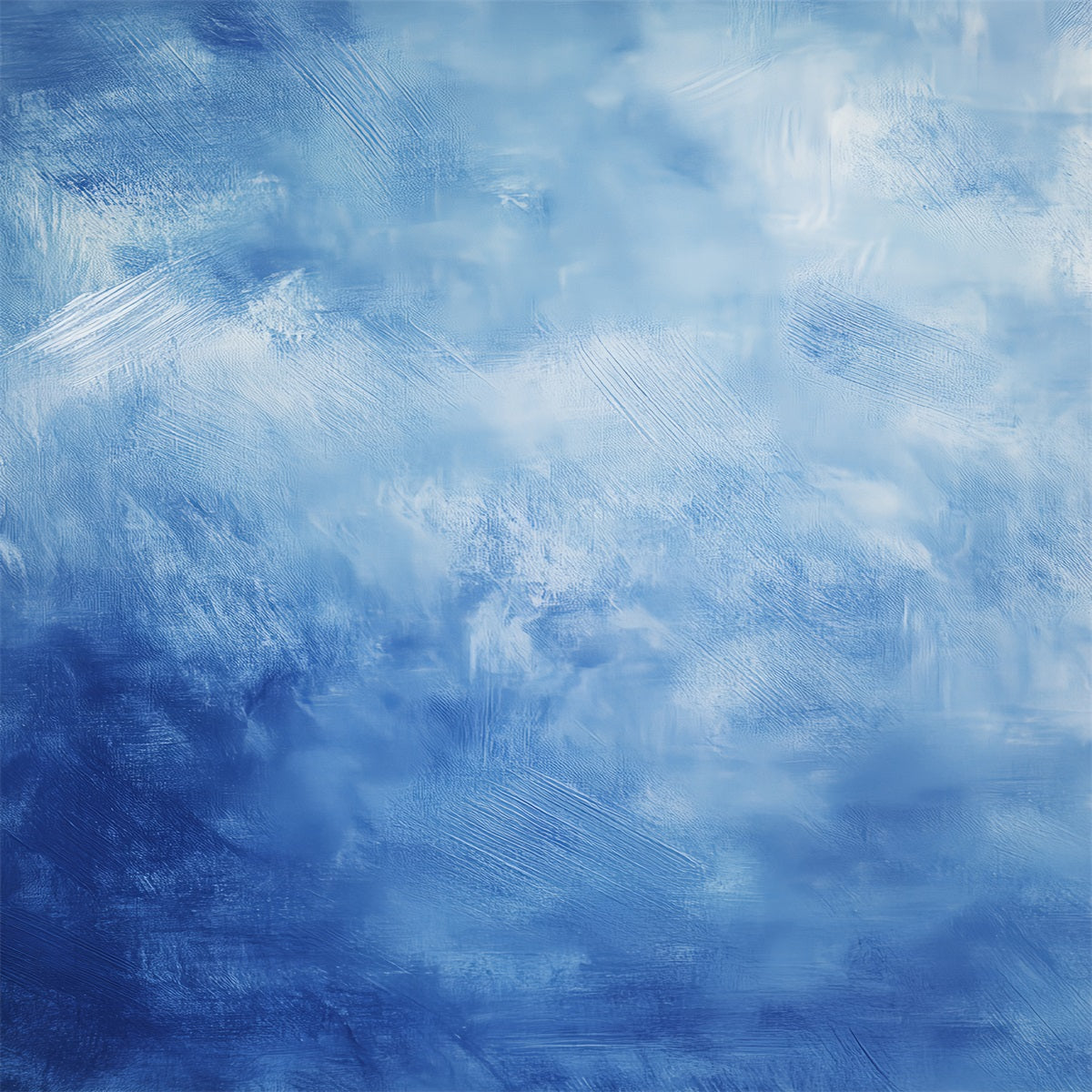 Senior Portrait Backdrop Cerulean Cloud Brush Texture Portrait Studio Backdrop UK LXX61-19