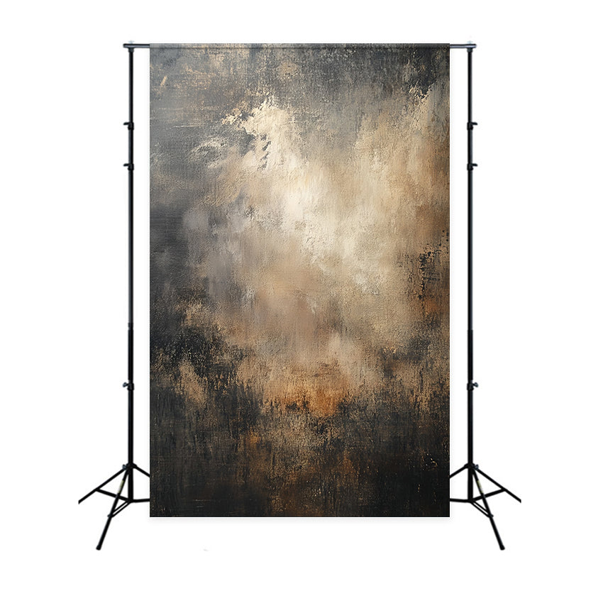 Family Portrait Backdrop Moody Neutral Abstract Texture Photo Portrait Backdrop UK LXX61-22