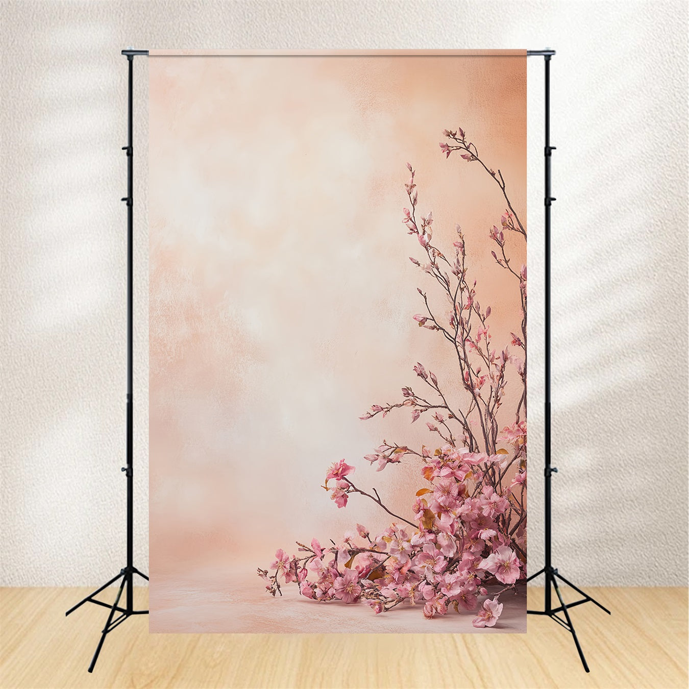Portrait Photography Backdrop Blush Cherry Blossom Studio Portrait Backdrops UK LXX61-5