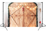 Christmas Bedroom Wood Headboard Backdrop UK M11-32