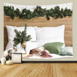 Christmas Headboard Decorated Bedroom Backdrop UK M11-35