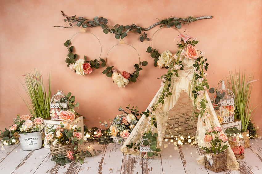 Geometric Floral Bridal Shower Kit