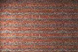 Vintage Red Brick Wall Photography Backdrop UK M6-30