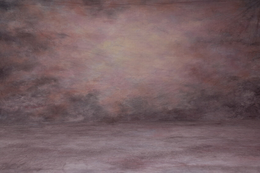 Rust Red Abstract Portrait Photography Backdrop UK M7-72